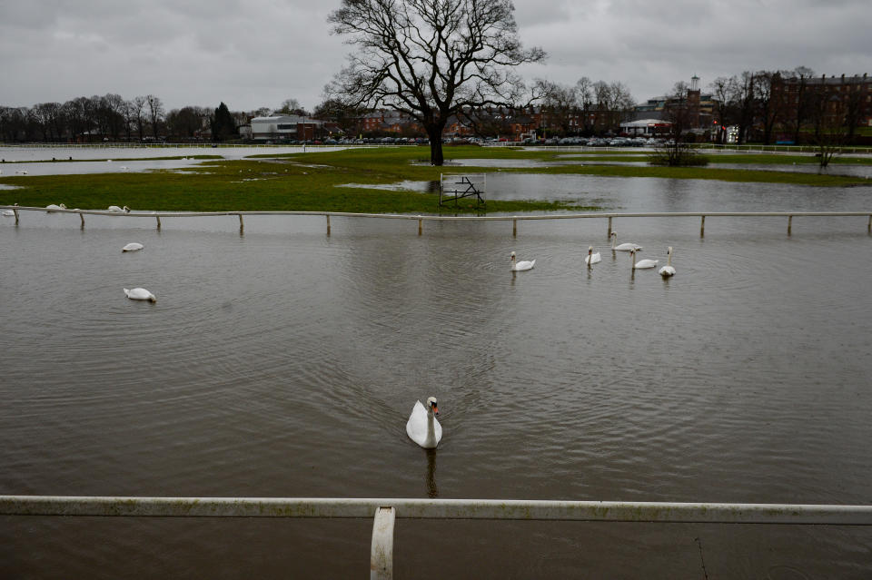 The wet weather is likely to get a bit drier, but we're not in line for a white Christmas (Picture: PA)