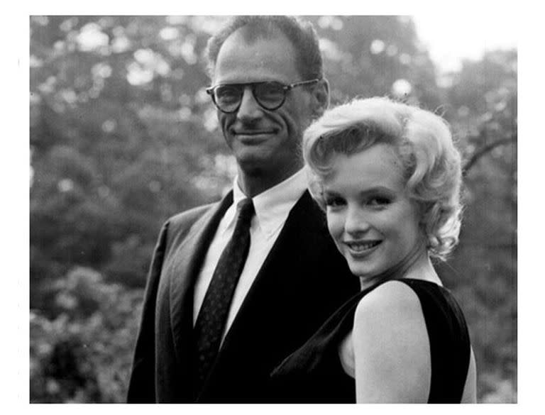 Arthur Miller y Marilyn Monroe por Luli. 