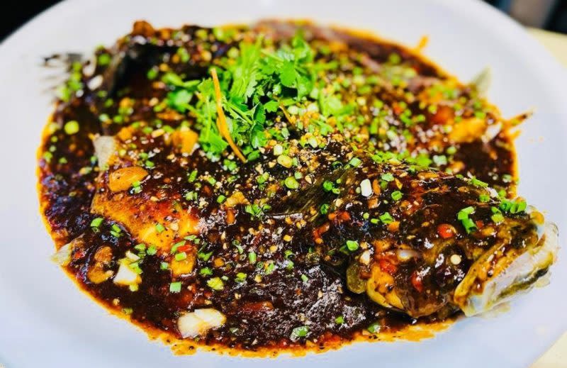 best restaurants - steamed black bean fish