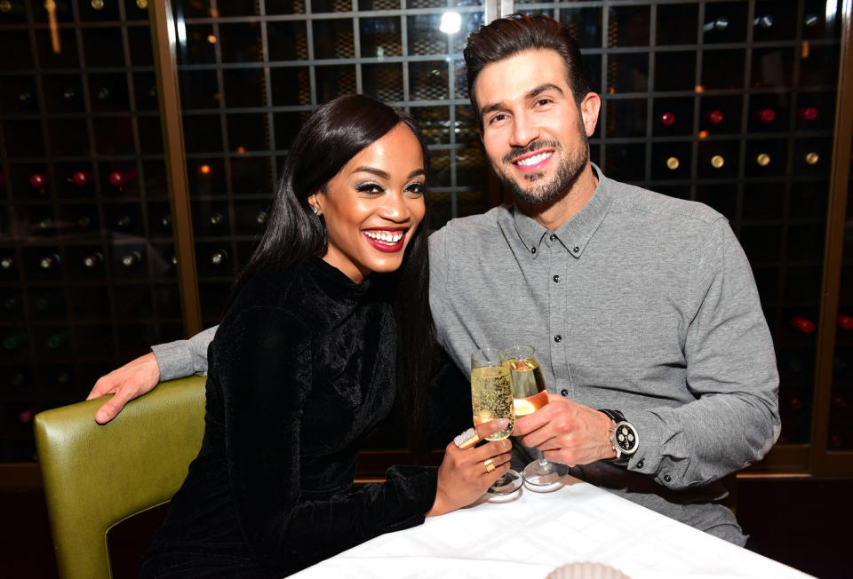 Rachel Lindsay and Bryan Abasolo in Philadelphia (Lisa Lake / Getty Images file )