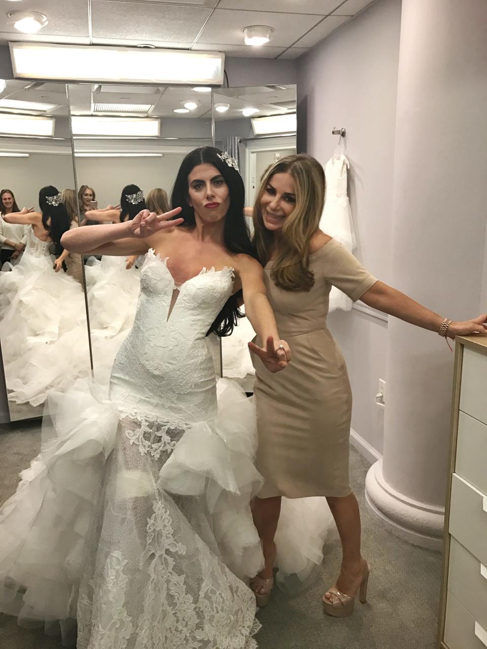 Bride Wore Custom Pnina Tornai Dresses On Her Wedding Day