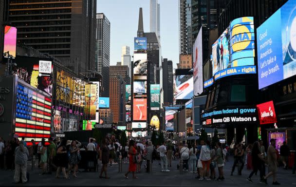 PHOTO: Times Square in New York City on Aug. 2, 2022. (Picture Alliance via Getty Images)