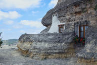 December 29: Cave-House in the Mountain by Recesvintus. 'The windows and chimney from this house seems to have been born from the rocks. They belong to a picturesque cave-house in the neighborhood of Cuevas del Agujero de Chinchilla de Montearagón (Albacete, Spain). It looks like a fantasy tale image.'