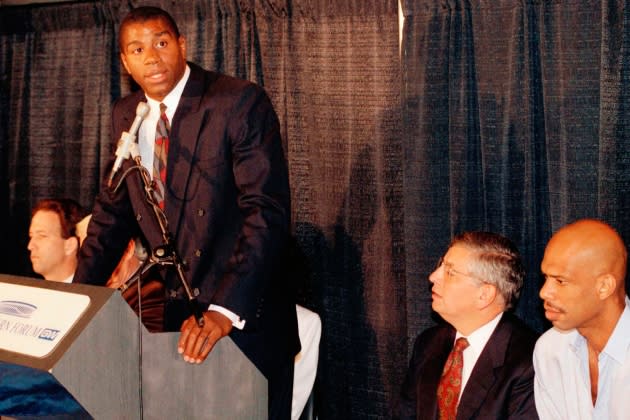 NBA At 75 The 1990s Basketball - Credit: Mark J. Terrill/AP Photo