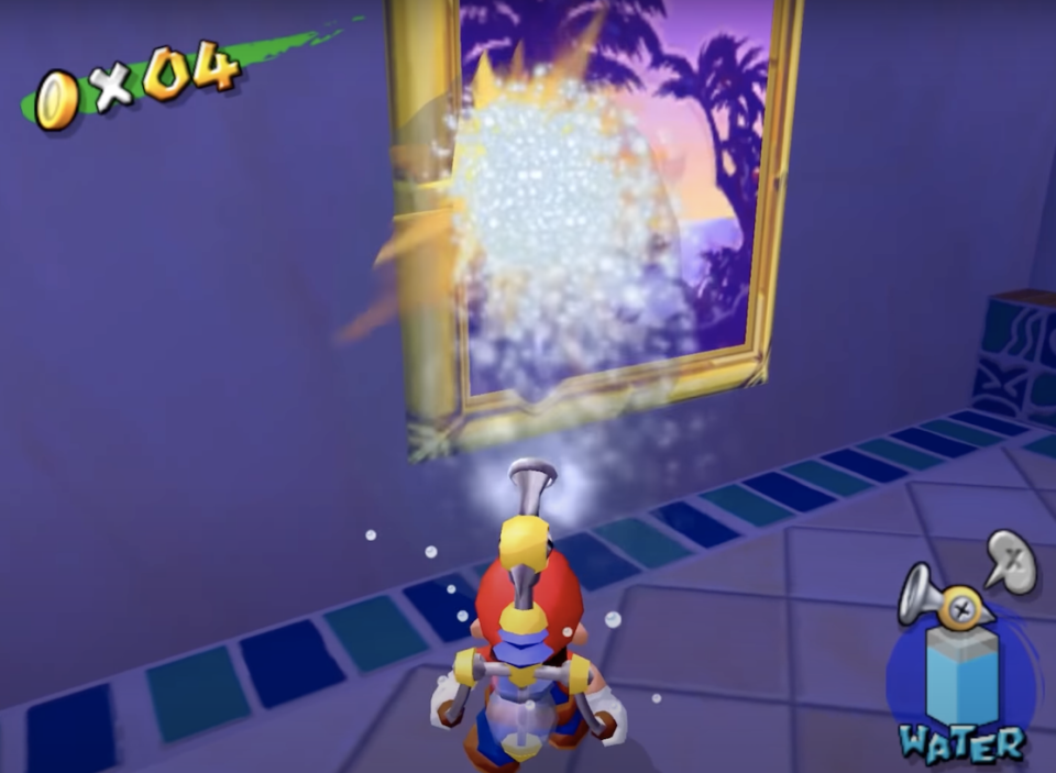 Screenshot of SuperMario Sunshine