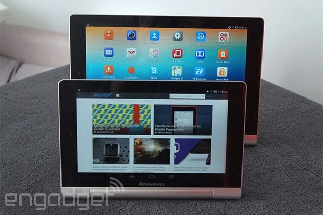 Lenovo Yoga Tablet review: long battery life in an otherwise