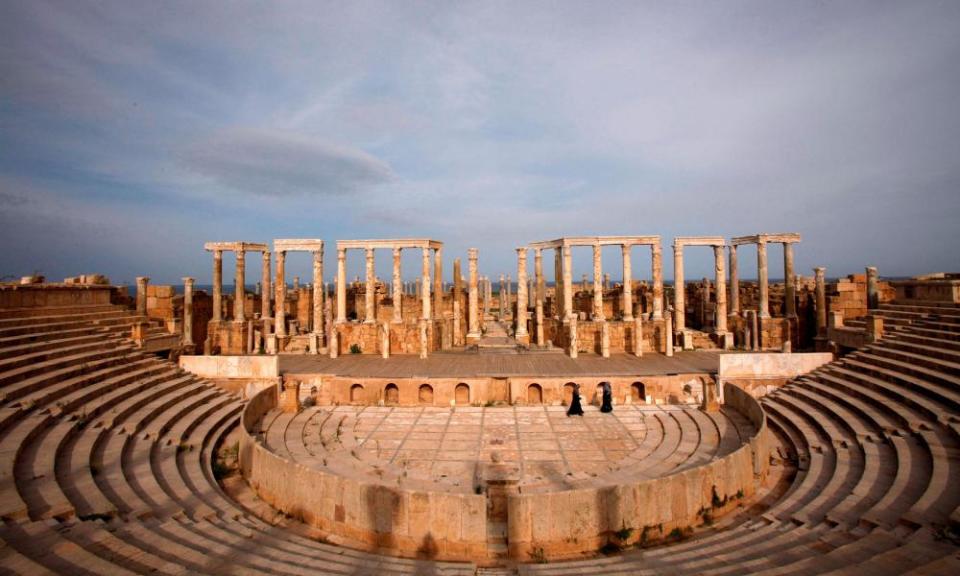 A view of Leptis Magna