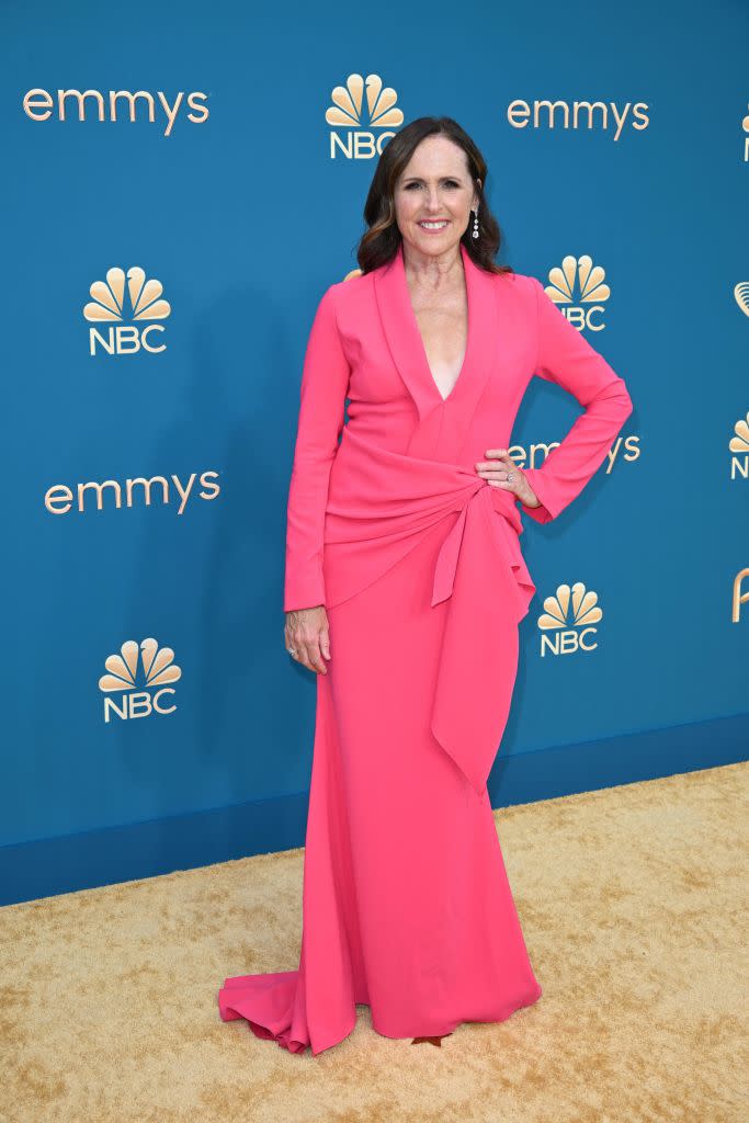 Molly Shannon attends the 74th Primetime Emmys on Sept. 12 at the Microsoft Theater in Los Angeles. (Photo: ROBYN BECK/AFP via Getty Images)