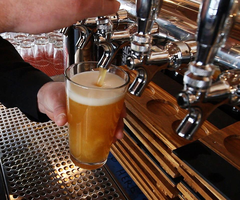 Beach Haus Brewery will pour a number of brews at its grand opening this weekend.