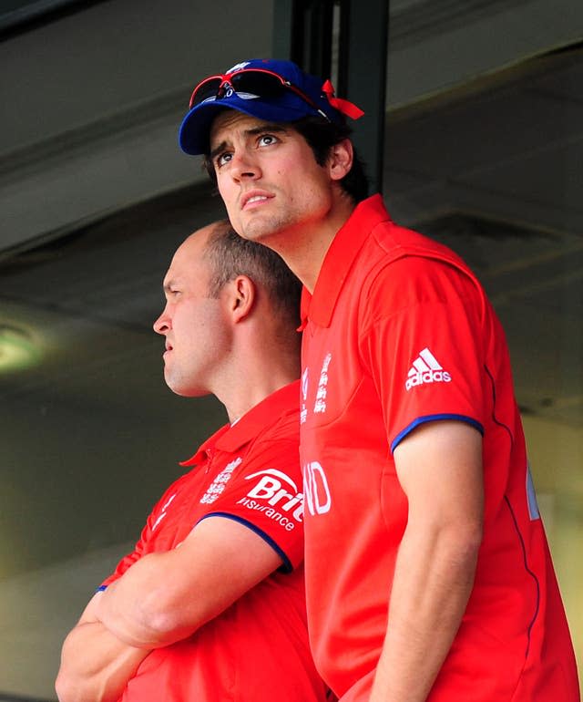 Alastair Cook looking ahead