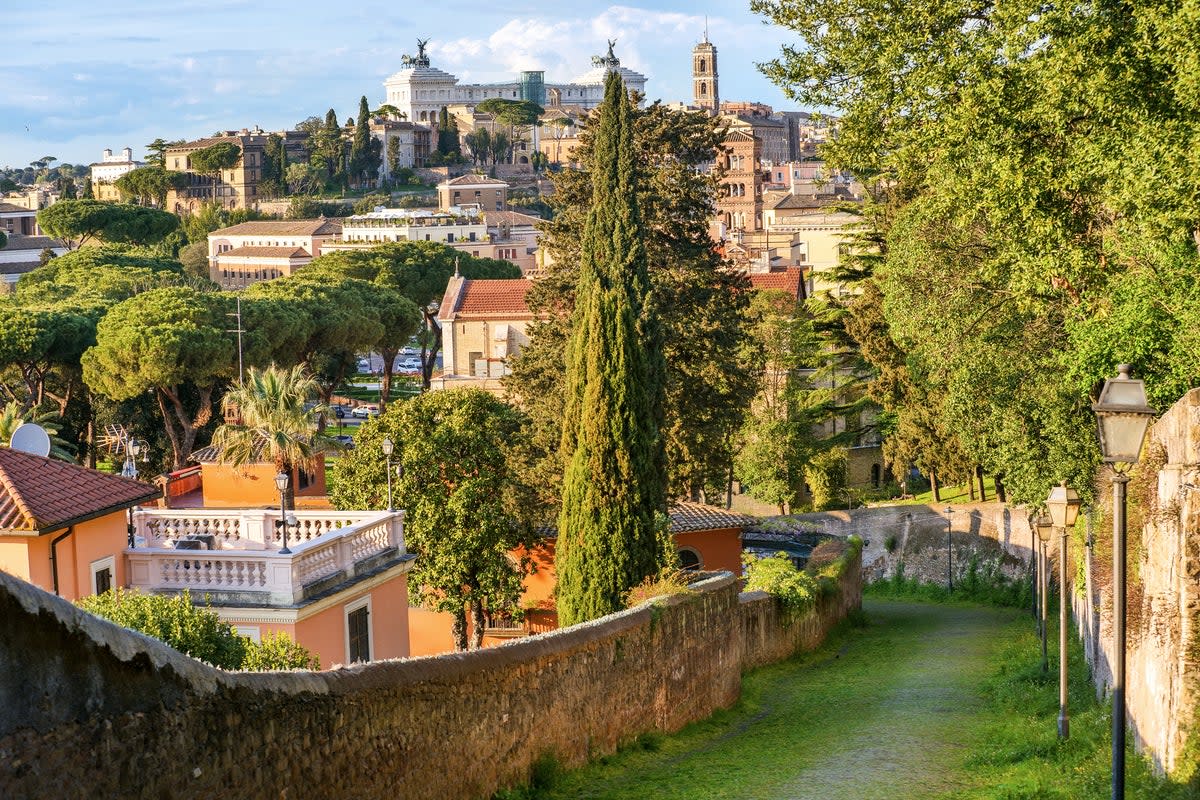 Aventine is the most southerly of Rome’s seven hills (Getty Images)