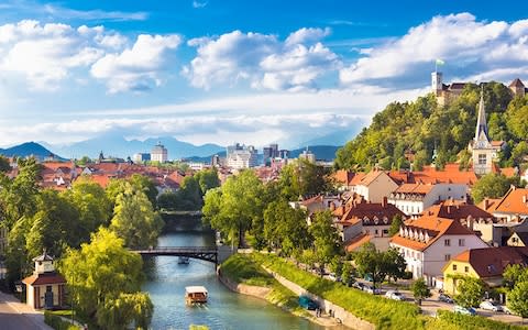 Ljubljana, the leafy capital of Slovenia - Credit: istock