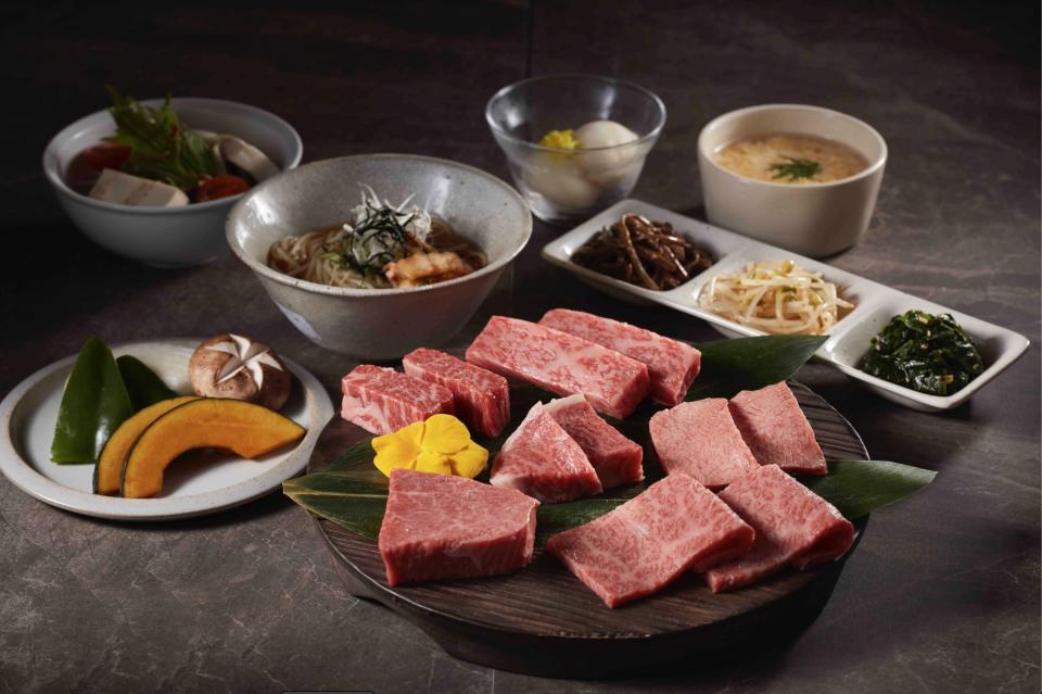 中環神戶燒肉石田屋推頂級和牛清酒套餐 低至$580燒肉套餐＋$228三款清酒配搭
