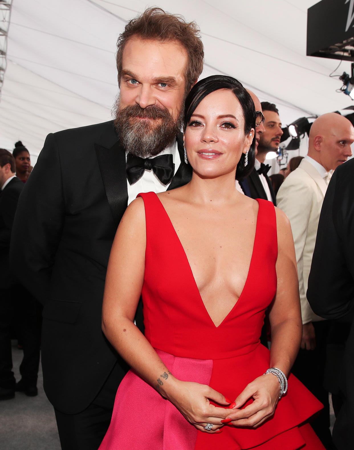 David Harbour Lily Allen Got Married in Las Vegas Ceremony