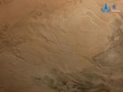 Handout image of Mars taken by China's Tianwen-1 unmanned probe