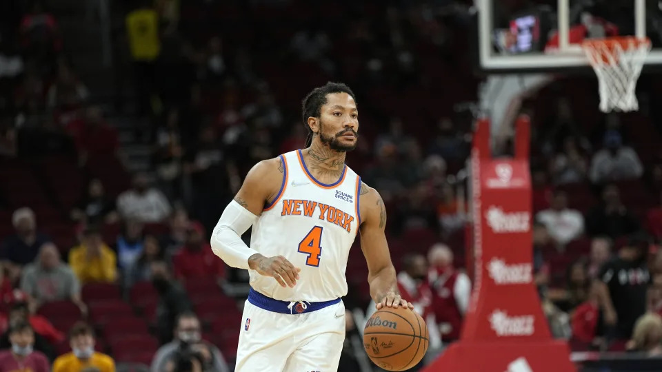 New York Knicks' Derrick Rose