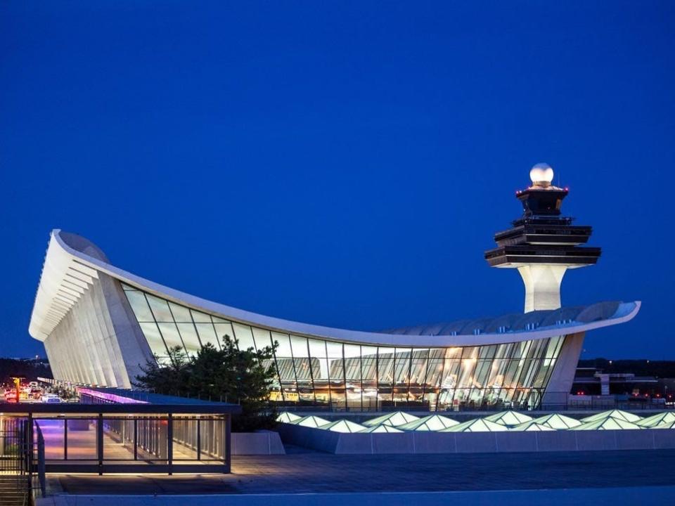 Washington Dulles airport.