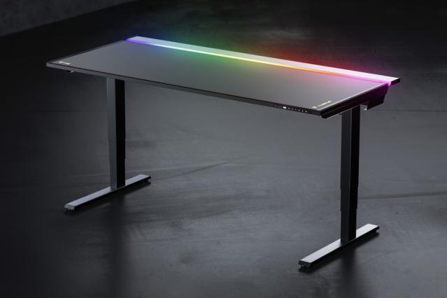 Secretlab Reveals Metal RGB Desk With Built-In Cable Management