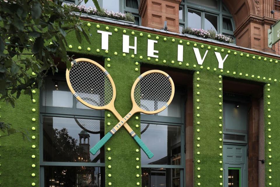 What a hit: The Ivy Cafe in Wimbledon  (Press handout )