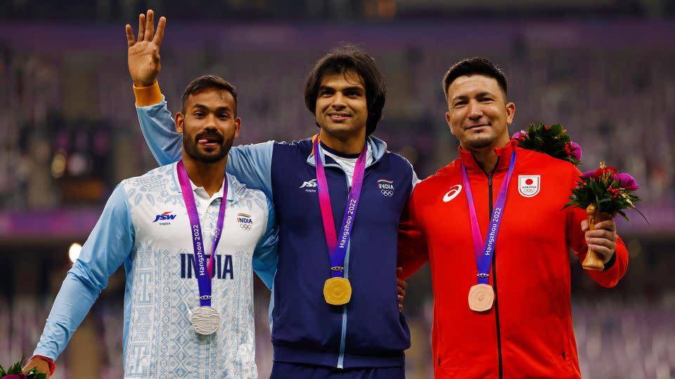 Chopra was able to recover from the mistake to win the gold medal. - Tingshu Wang/Reuters