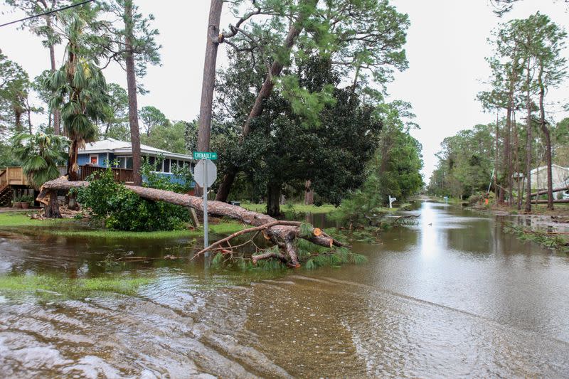 Hurricane Sally impact in Alabama