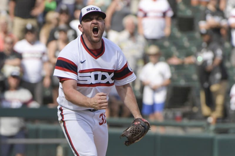 Relief pitcher Liam Hendriks appeared in five games last season for the Chicago White Sox. File Photo by Mark Black/UPI