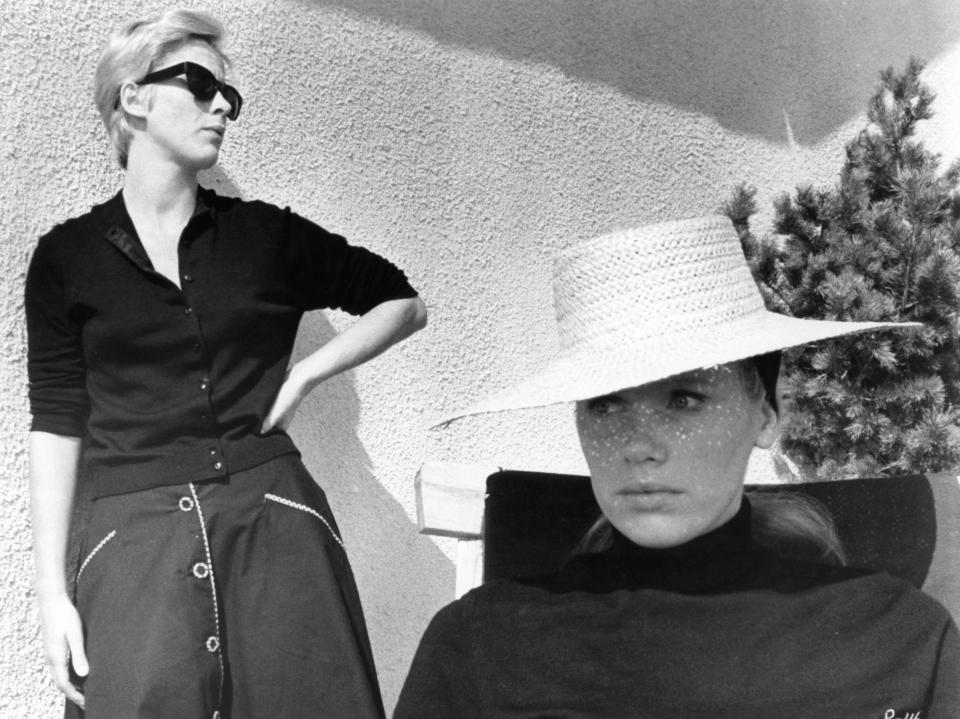 Bibi Andersson and Liv Ullmann in "Persona." (Photo: Archive Photos via Getty Images)