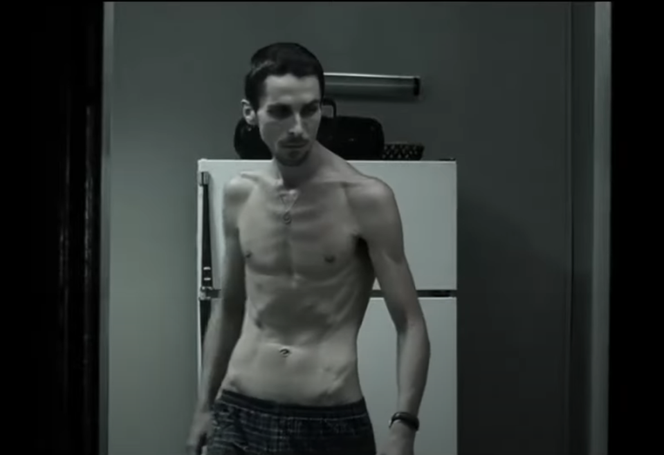 Christian Bale in "The Machinist"