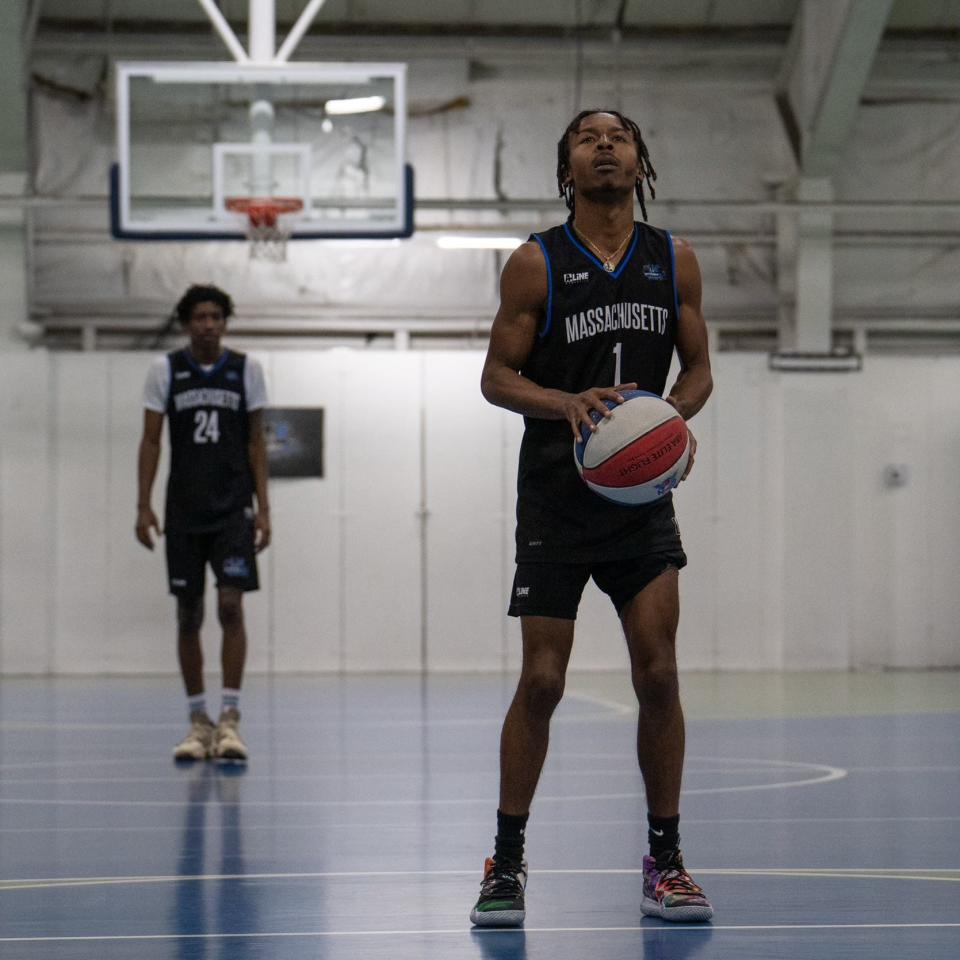 Charles Mitchell of the Mass Wolves of the ABA basketball league