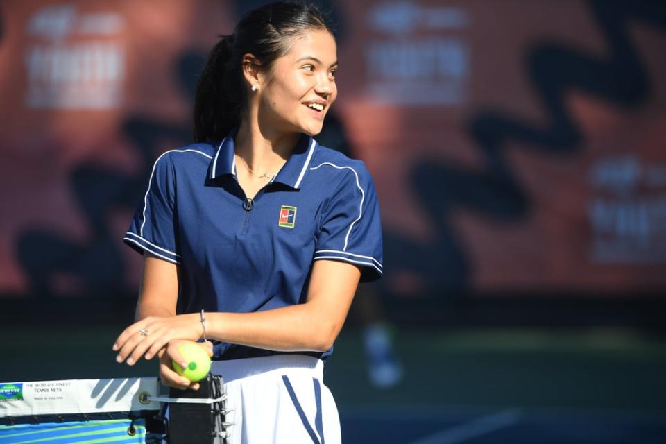 Emma Raducanu is scheduled to play four tournaments over the next six weeks (Jeremy Selwyn/Evening Standard/PA) (PA Wire)