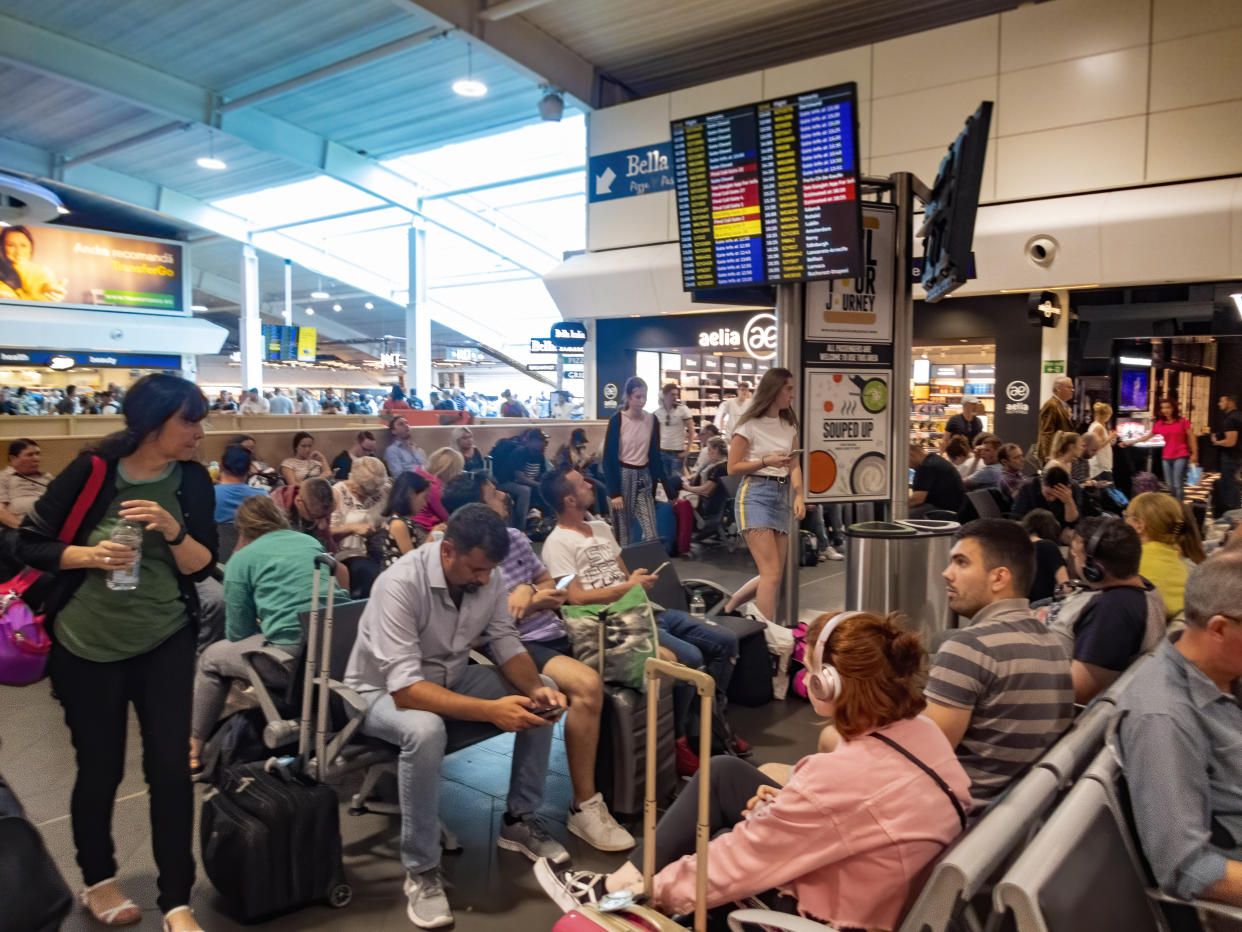 London Luton Airport, passengers' least favourite large UK airport. [Photo: Getty]