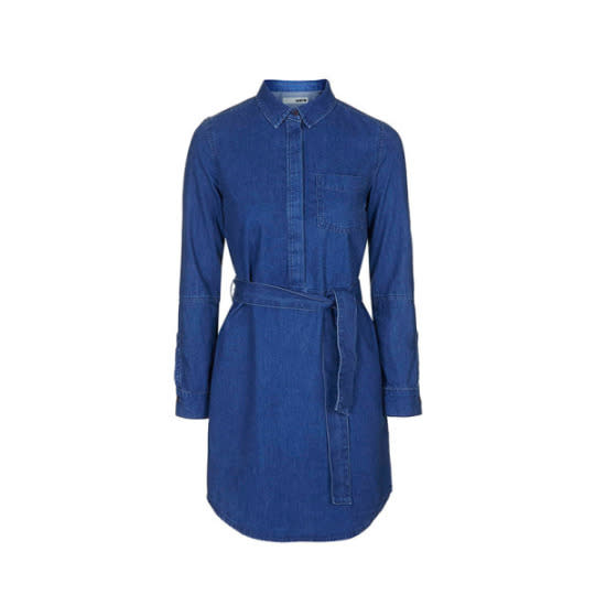 Moto Clean Shirt Dress, Topshop $75