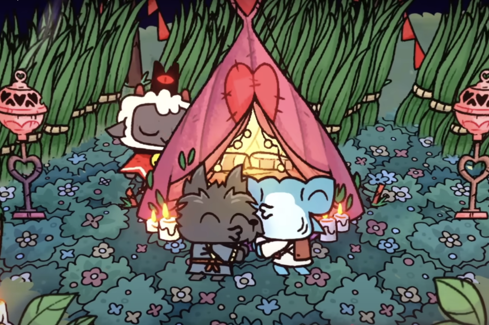 Cult of the lamb mating tent