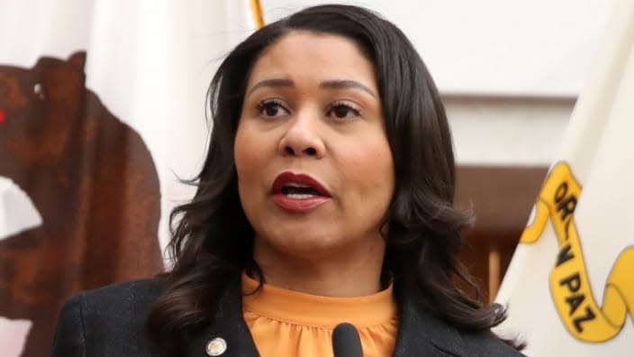 San Francisco Mayor London Breed has announced the launch of emergency police intervention in its Tenderloin district, a neighborhood plagued by a fentanyl crisis. (Photo: Justin Sullivan/Getty Images)