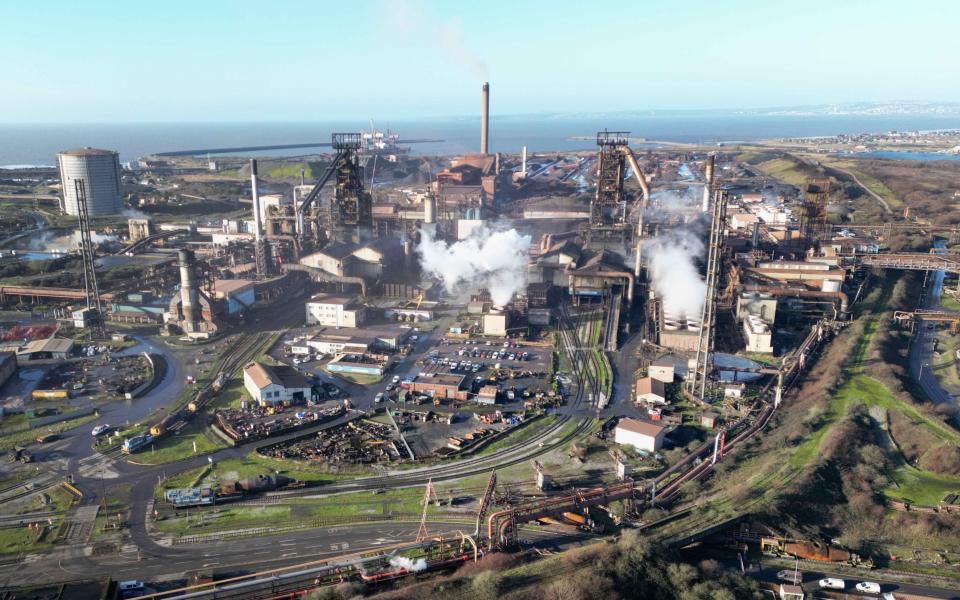 Tata Steel's Port Talbot site in South Wales