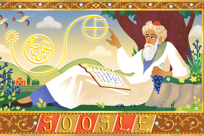 Omar Khayyam, a celebrated Persian mathematician, astronomer, philosopher and poet, is being remembered with a Google Doodle on his 971st birthday.Born in the town of Nishapur in what is now Iran in 1048, Khayyam is most commonly recognised for both his astronomical expertise, which led to the reform of the calendar, and his poetry.Having studied under scholars including Sheik Muhammand Mansuri and then the imam Mowaffaq Nishapuri, Khayyam made great strides in both mathematics and astronomy during his lifetime.At the age of 22, Khayyam was already making a name for himself in the field of mathematics through the publication of Treatise on Demonstration of Problems of Algebra and Balancing.In the text, Khayyam explained his observation that cubic equations can have multiple solutions, as well as his methods for solving quadratic equations. Shortly after, Khayyam’s astronomical knowledge was requested by Malik Shah, Sultan of the Seljuq Empire, in helping to reform the calendar.Upon receiving an invitation to the Persian city of Isfahan, Khayyam worked in an observatory where he eventually succeeded in precisely measuring the length of the year, leading to the development of the new Jalali calendar, which was used until the 20th century.His observations and the subsequent calendar was based on the sun's movement, as well as quadrennial and quinquennial leap years, with the calendar consisting of 25 ordinary years with 365 days and eight leap years that had 366 days. In the West, however, it is Khayyam’s work as a poet and his collection of quatrains that is recognised and celebrated. The poems, written in four lines, were translated by Edward FitzGerald in the 1800’s and published in The Rubáiyát of Omar Khayyám.Khayyam became famous for his poems posthumously, having died at the age of 83 on 4 December 1131.In 1963, the Shah of Iran ordered Khayyam’s grave exhumed and his remains moved to a mausoleum in Nishapur where tourists could pay their respects.Although not much is known about the personal life of Khayyam, it is believed that he had a wife, a son, and a daughter.