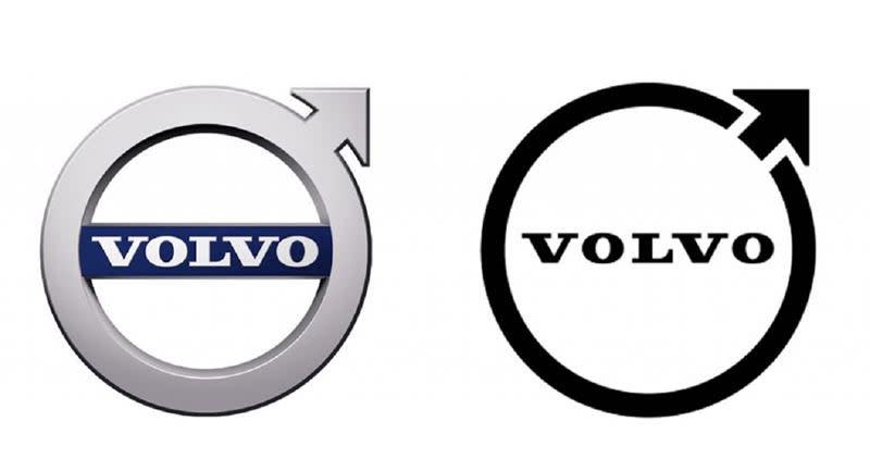 Volvo換上全新廠徽。（圖／翻攝自Volvo官網）