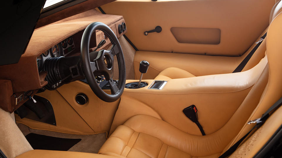 Inside the Countach from “The Cannonball Run” - Credit: Hagerty Drivers Foundation