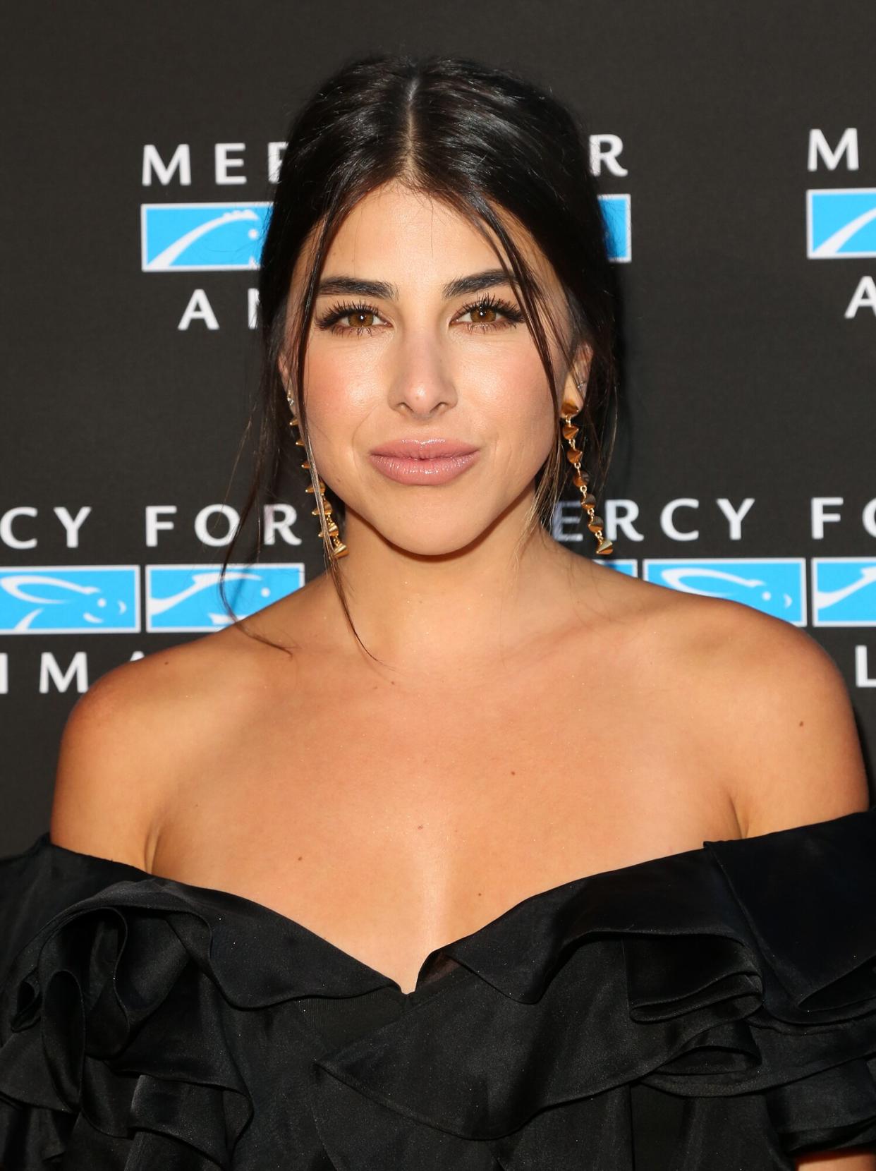 Actress Daniella Monet attends the Mercy For Animals Presents Hidden Heroes Gala 2018 at Vibiana on September 15, 2018 in Los Angeles, California.