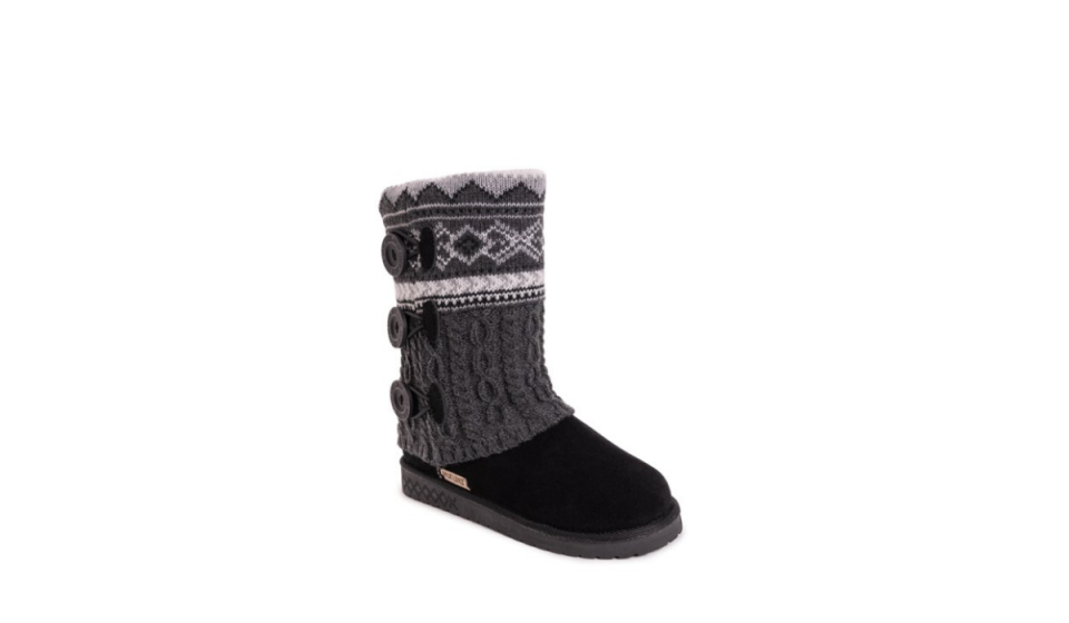 We like that these boots are comfy-toasty, but also because they're Muk Luks, and who doesn't want an excuse to say 