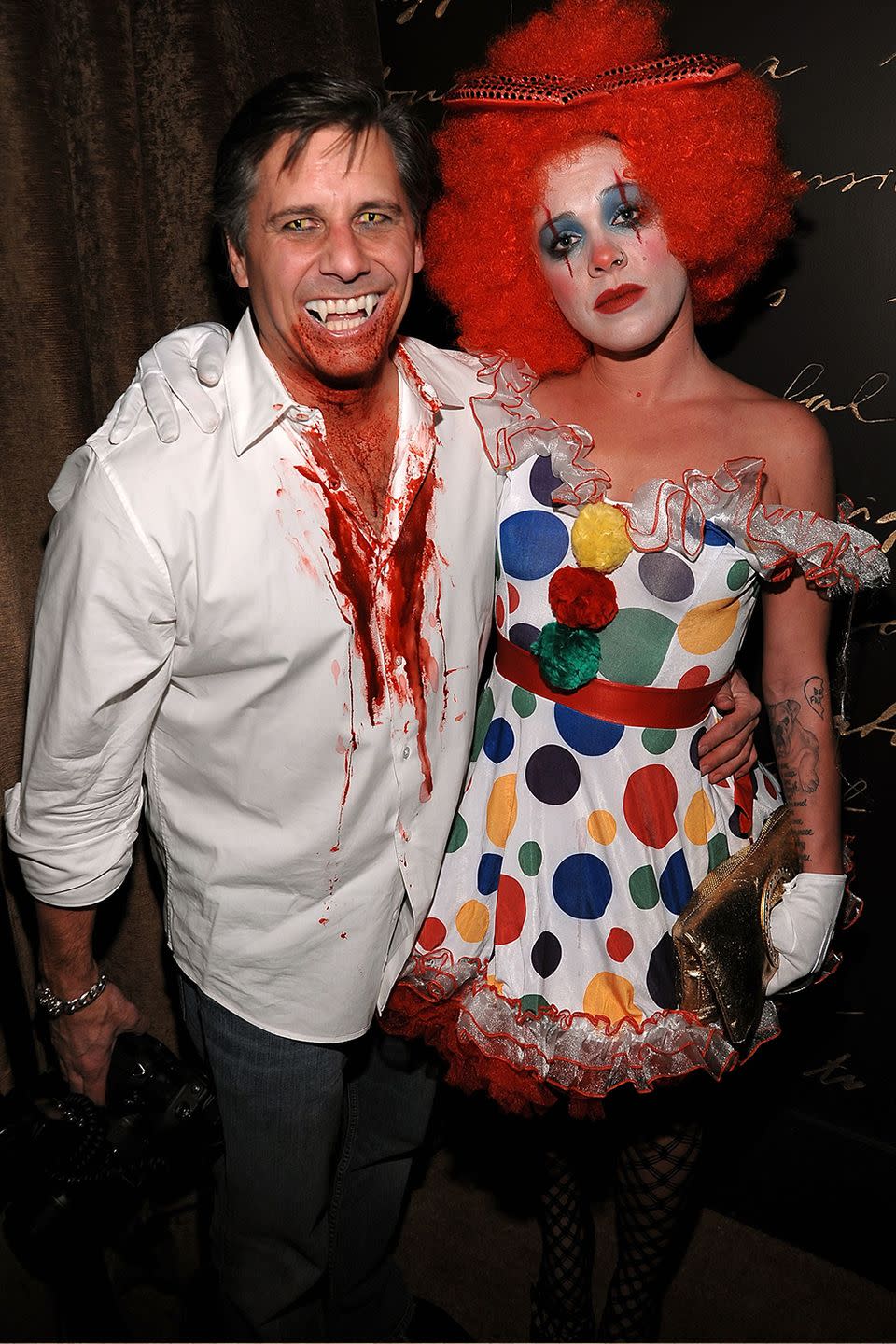 Kevin Mazur and P!nk - Vampire and Clown