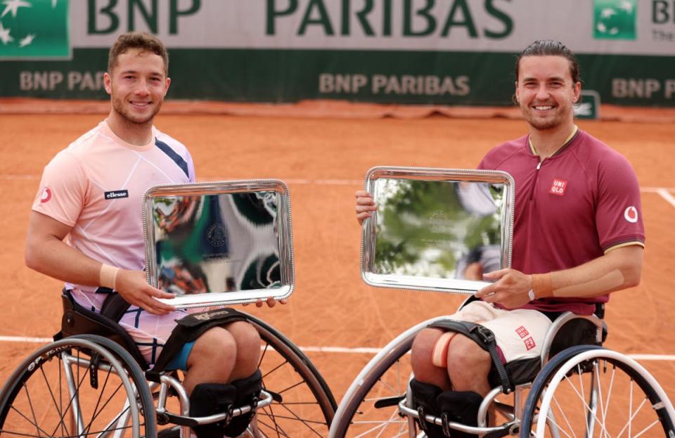 Gordon Reid and Alfie Hewett have been dominant on the Roland Garros clay (Getty Images)