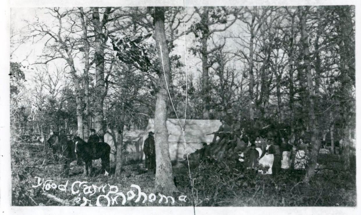 A glimpse of Council Grove, long absorbed by Oklahoma City, Bethany, Warr Acres, and Woodlawn Park, in April 1889, before the Land Run of April 22.