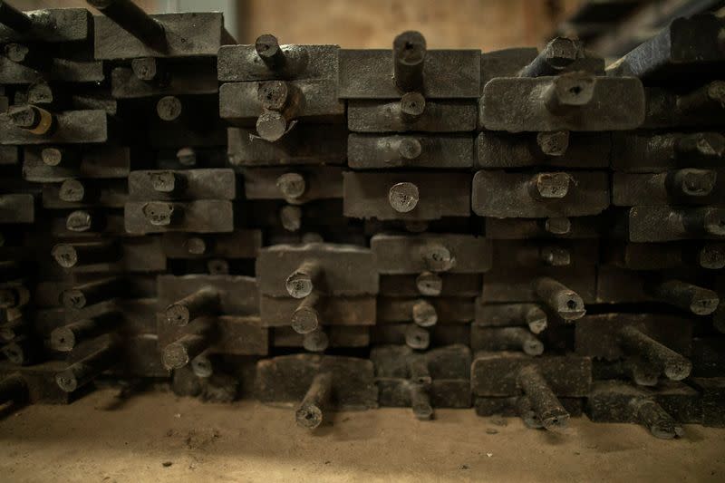 Making lumber out of plastics