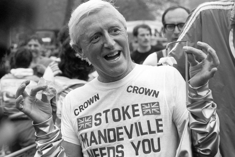 Jimmy Savile preyed on vulnerable people through his work with charities and hospitals. (Photo by PA Images via Getty Images)