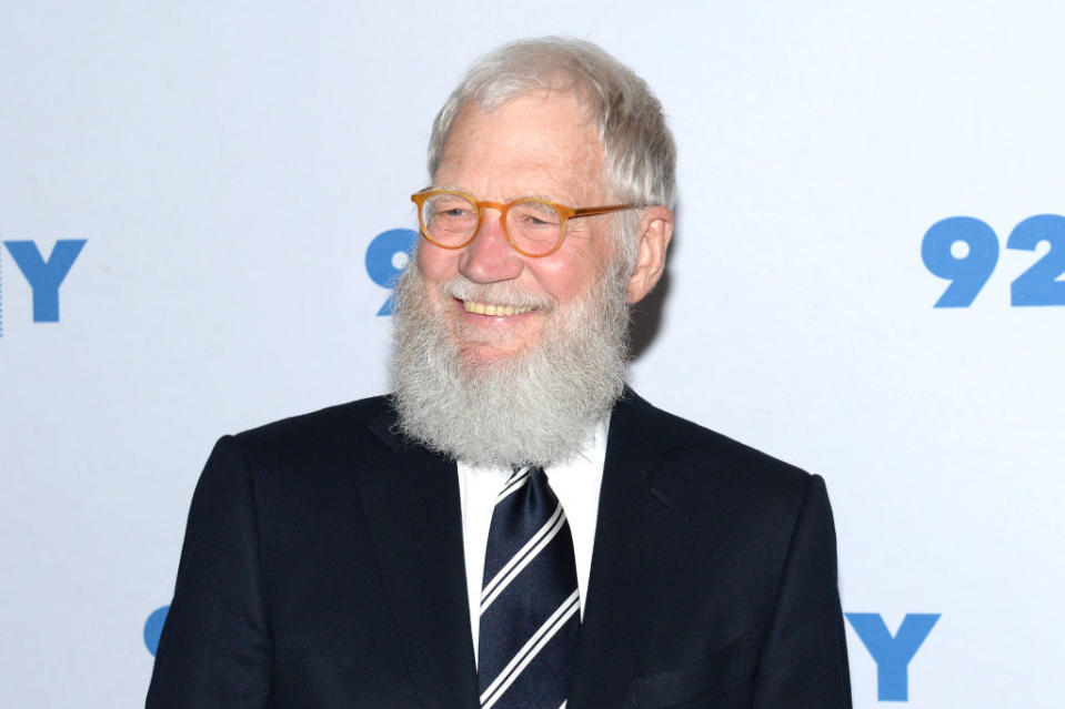 David Letterman says Mike Pence's move to go without a mask at the Mayo Clinic was wrong. (Photo: Andrew Toth/FilmMagic) 