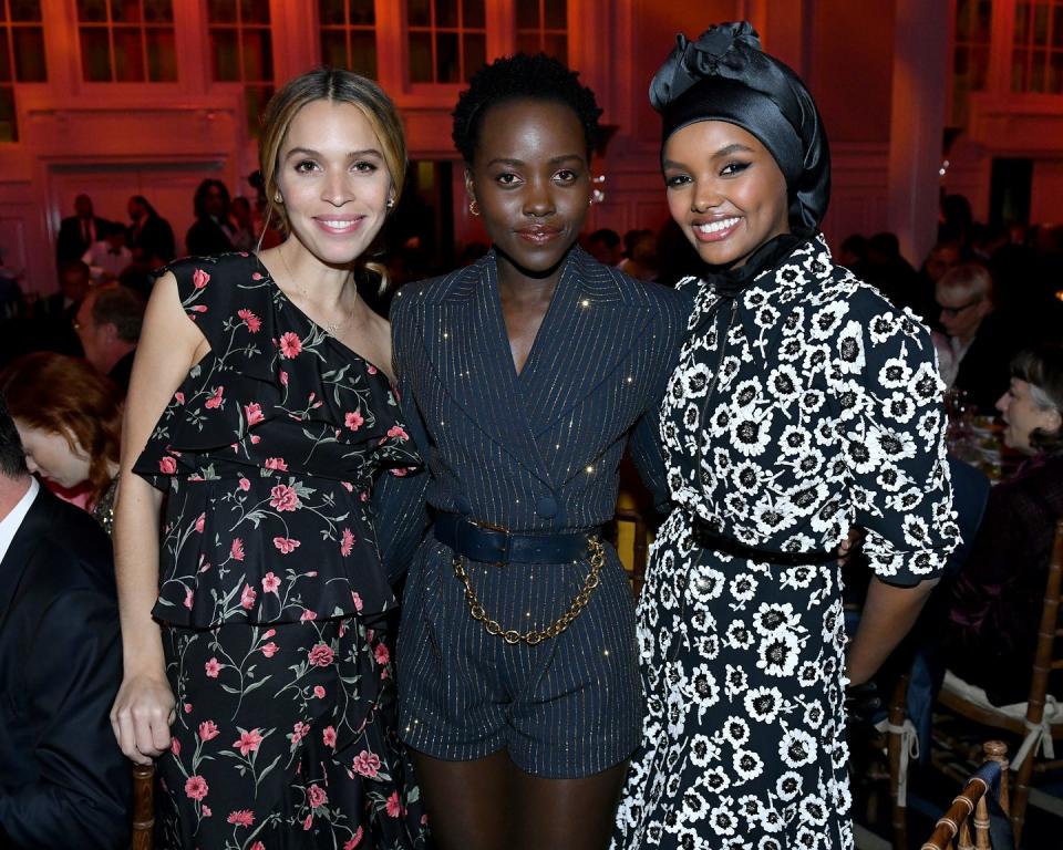 Cleo Wade, Lupita Nyong'o and Halima Aden