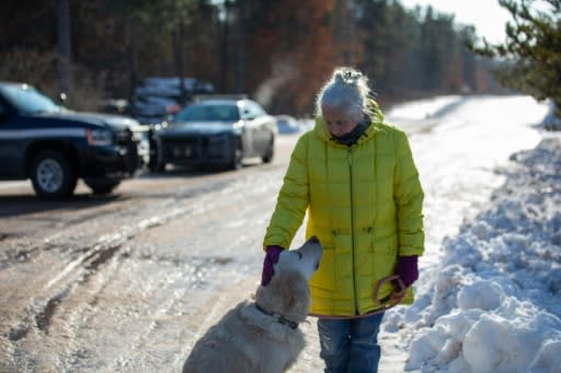 Jeanne Nutter was walking her dog near the cabin she owns with her husband when she encountered missing teenager Jayme Closs