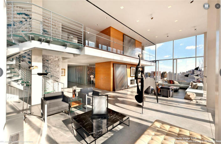 In the 10013 ZIP, the priciest Yahoo! Homes listing is this $48 million penthouse. Click to see more photos and details.