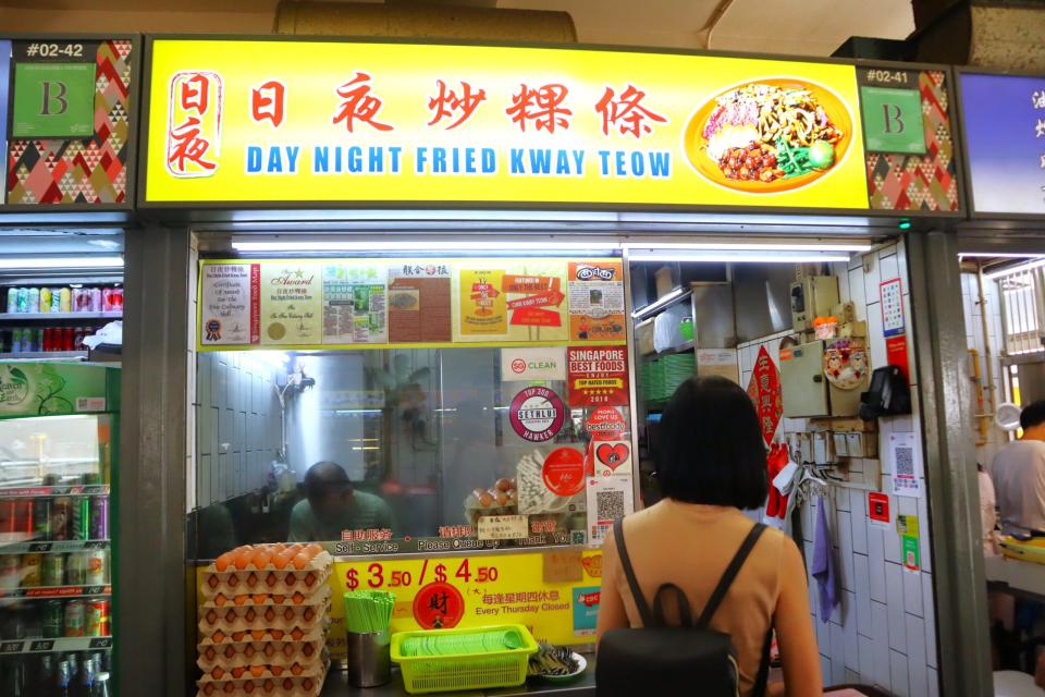 best char kway teow - day night stall